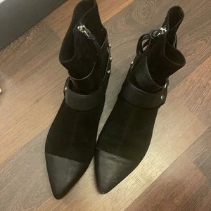 Rebecca Minkoff Suede & Leather Boots 👢